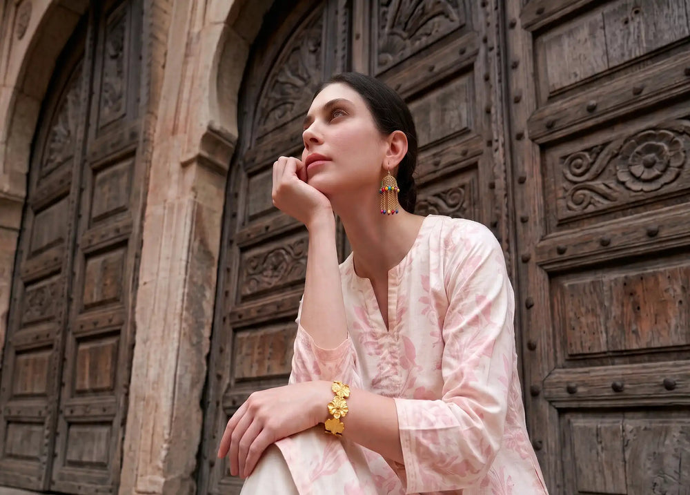 How to Style Gold Jewellery with Kurtas & Western Tops: The Everyday Guide
